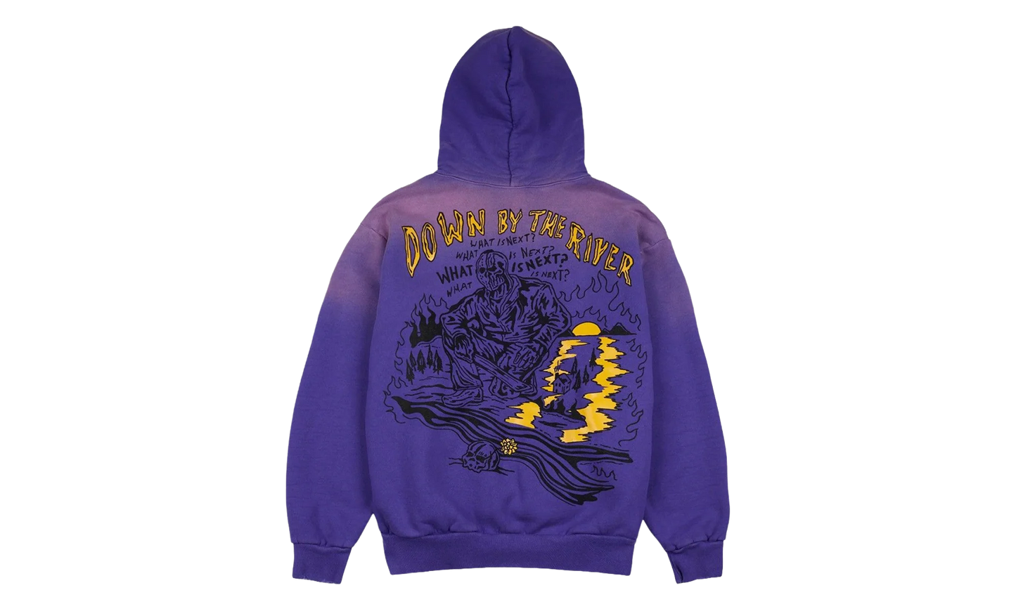 Down By The River Hoodie "Purple" WL011