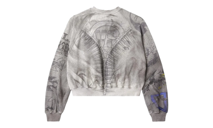 STONE CREWNECK SWEATSHIRT "Grey" VAL108