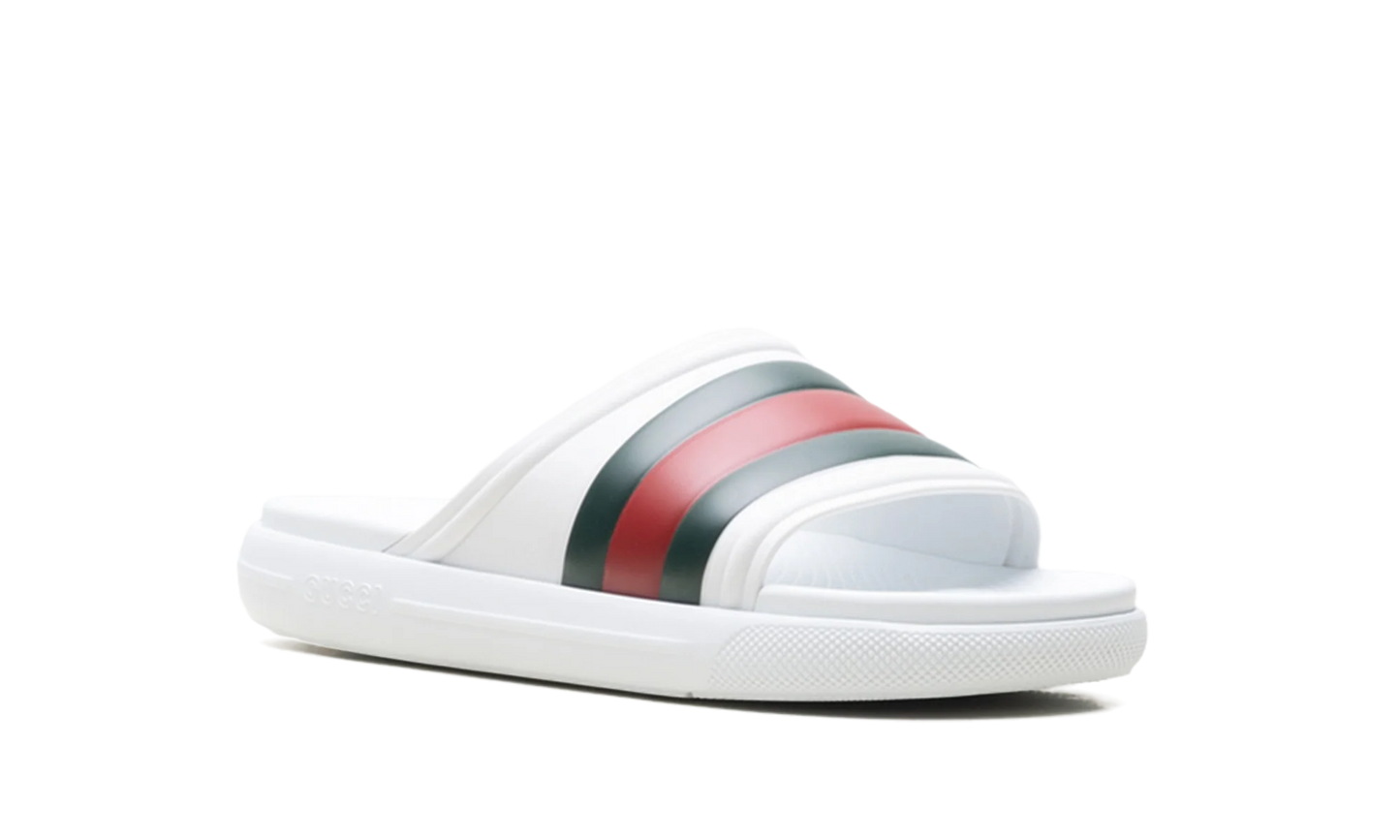 Web Slide Sandal "White Green Red" 780286 J8700 9032