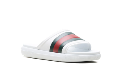 Web Slide Sandal "White Green Red" 780286 J8700 9032