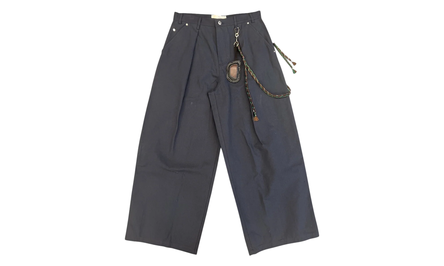 Super Baggy Pants "Cotton Moleskin - Vintage Black" 261 MPT103 MOLEBLK