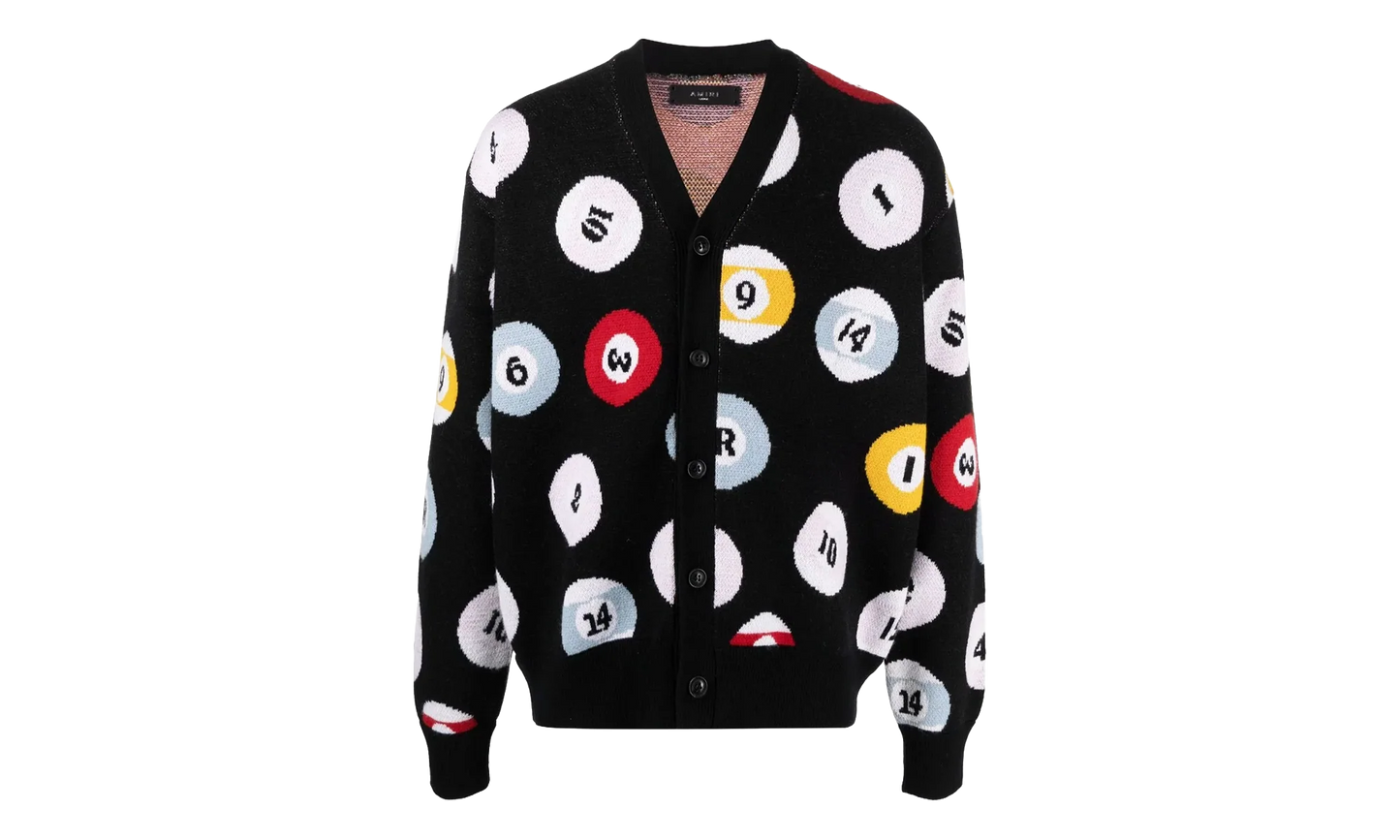 Pool Ball Cardigan "Black" MKC024 001