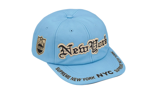 New York Leather 6-Panel "FW25 - Light Blue" SU26921