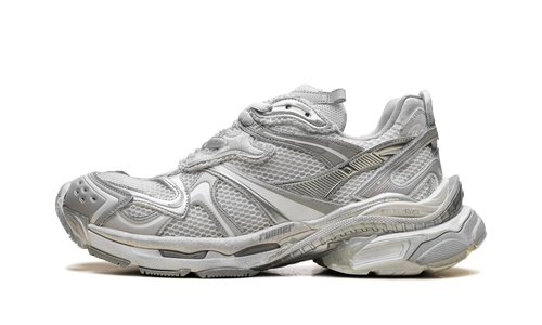 Runner Sneaker "Worn-Out - White Silver" 779066 W3RXP 9110