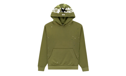 HEAVY WEB HOODIE "Olive" SP5der87