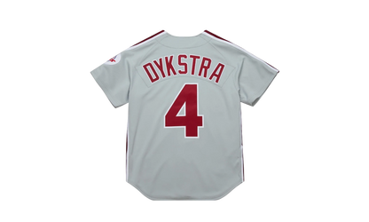MLB Lenny Dykstra Jersey "1989 Philadelphia Phillies - Chrome" AJY17194 PPH89LDYCHRM