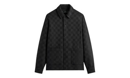 Boxy Collared Overshirt "Black" KHM031764 001