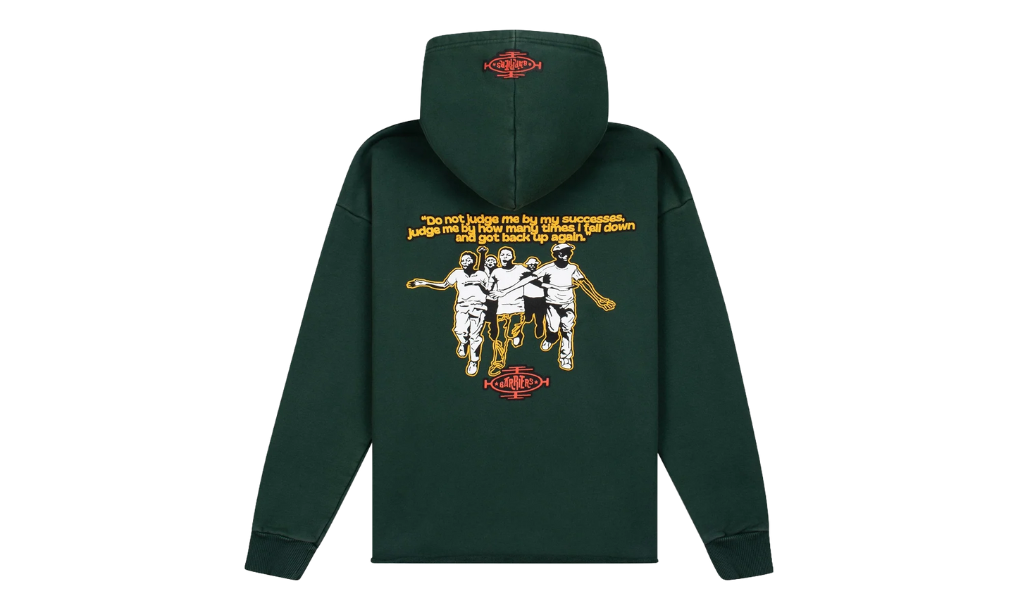Mandela Hoodie "Green" BAR33