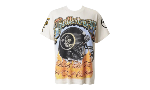 HELMET TEE "Cream" HSR172