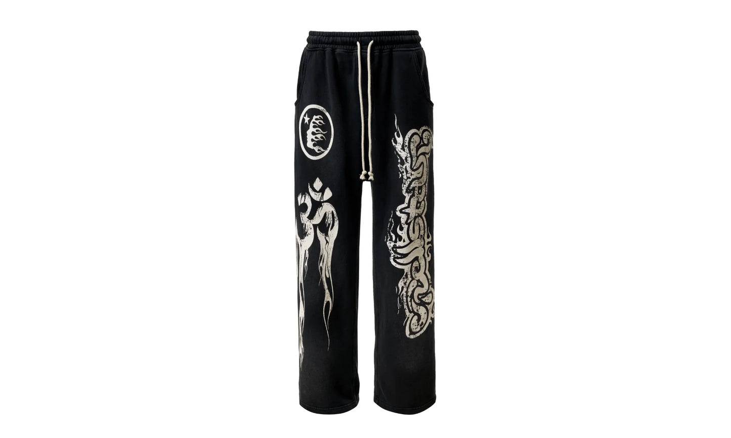 YOGA REMIX SWEATPANTS (BELT LOOP FIT) "Black" HSR169
