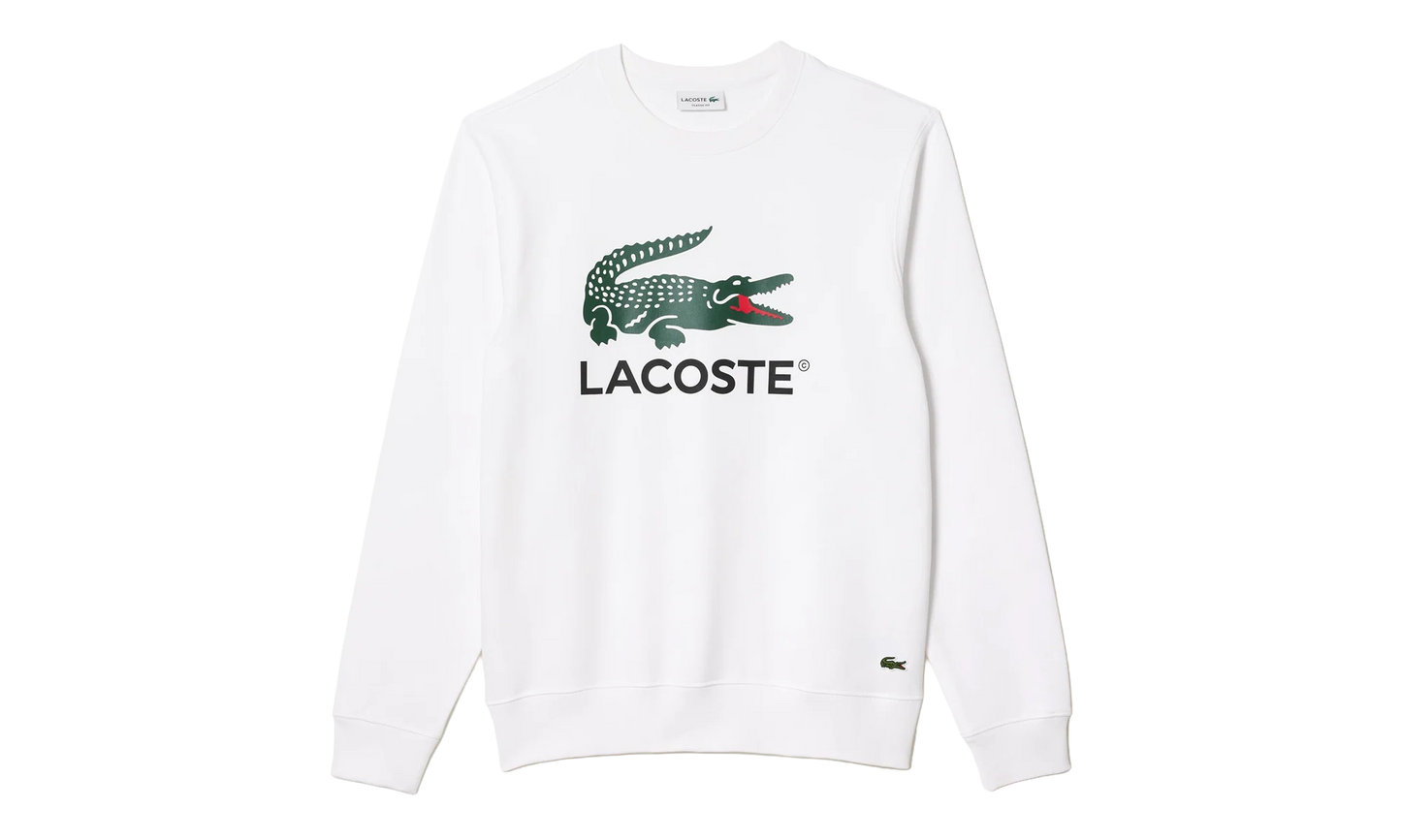 Classic Fit Fleece Sweatshirt "White" SH1281 001