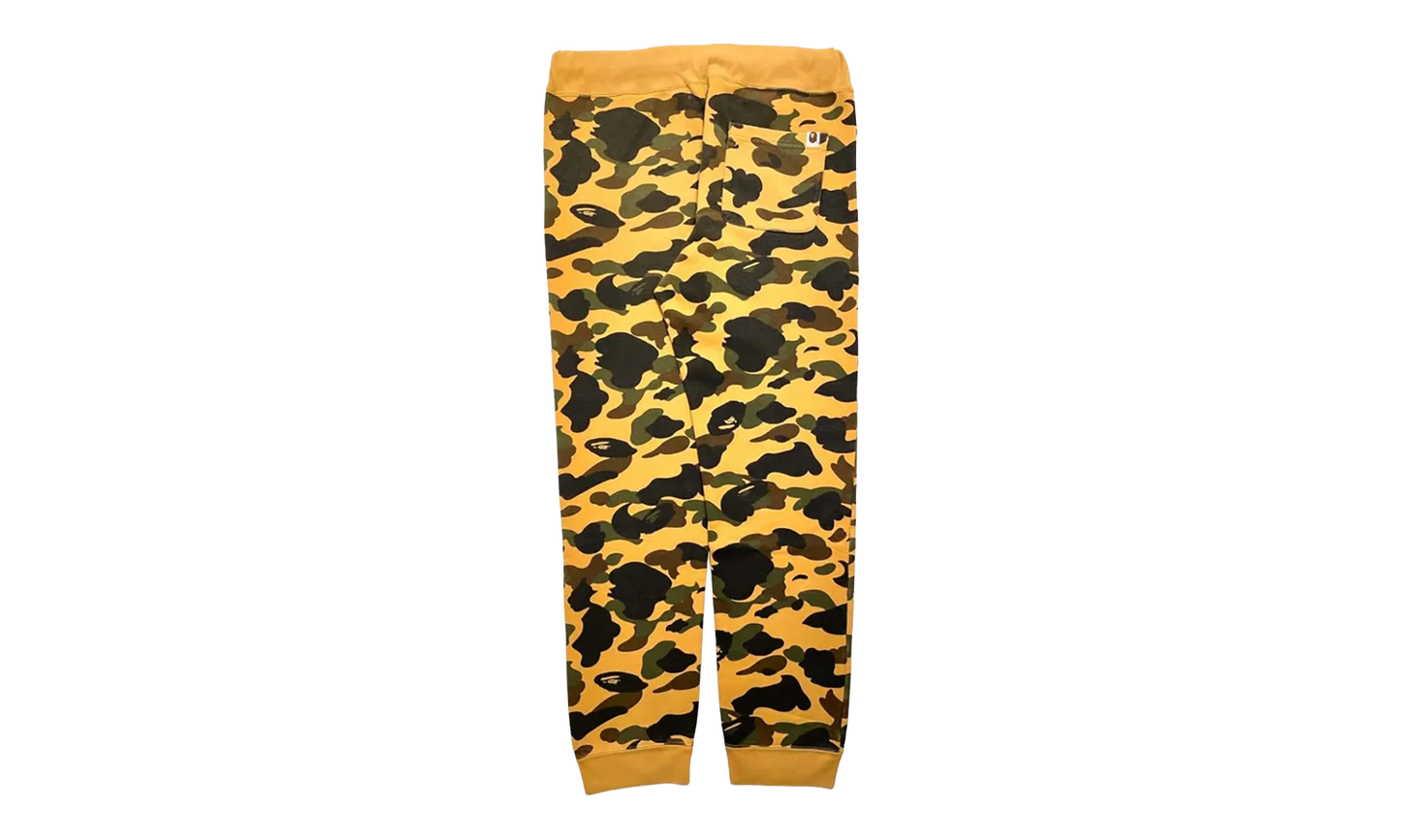 1st Camo Shark Slim Sweatpants "Yellow Green" B1CSSSGY