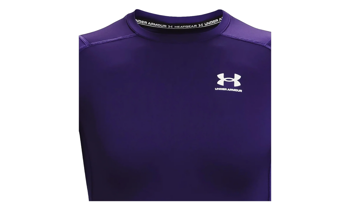 HeatGear Compression Short Sleeve "Purple / White" 1361518 500