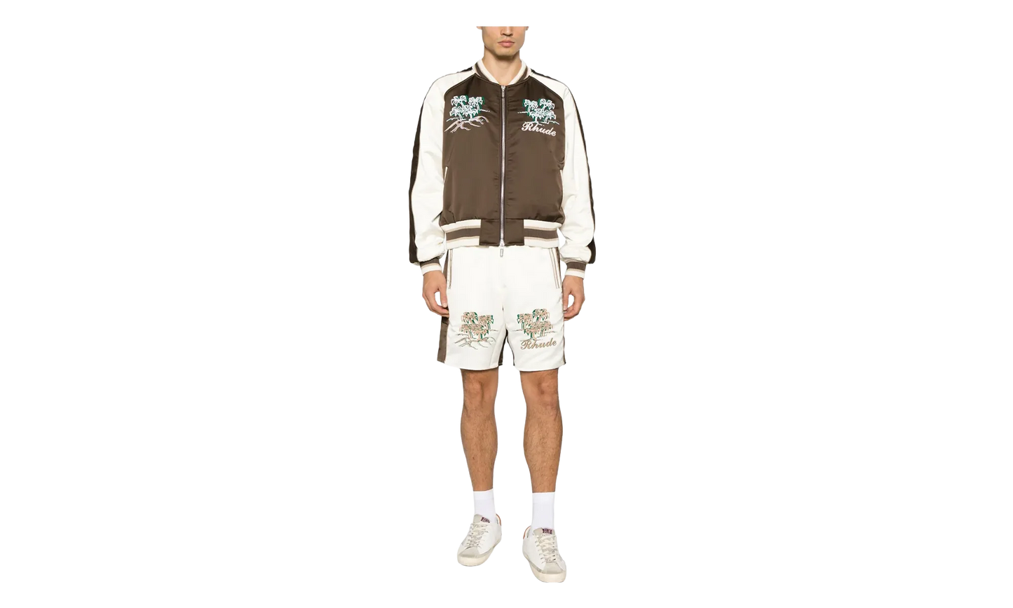 Satin Souvenier Shorts "Beige" RHPF23SH06083686