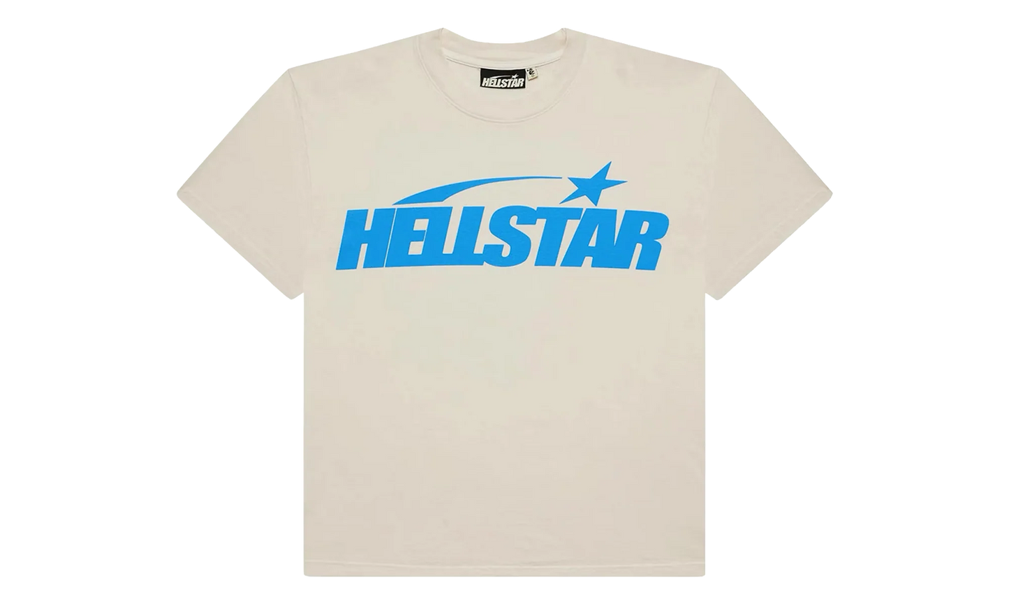 Classic Logo Regular Print T-Shirt "White / Blue" HSR110