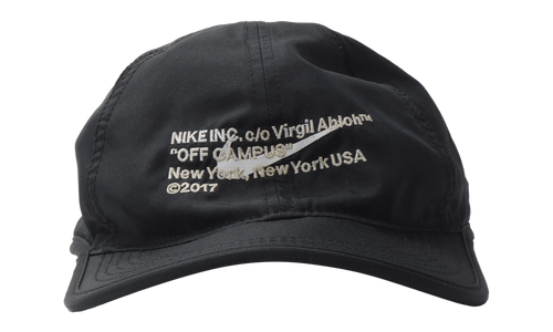 Offwhite VIRGIL ABLOH "Off Campus 2017" Cap "BLACK" NIKEOW005