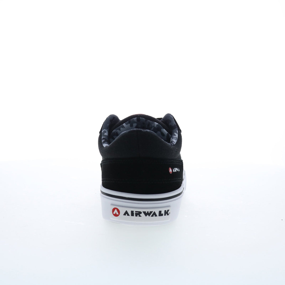 Airwalk Kickflip CW06510M Mens Black Suede Skate Inspired Sneakers Shoes