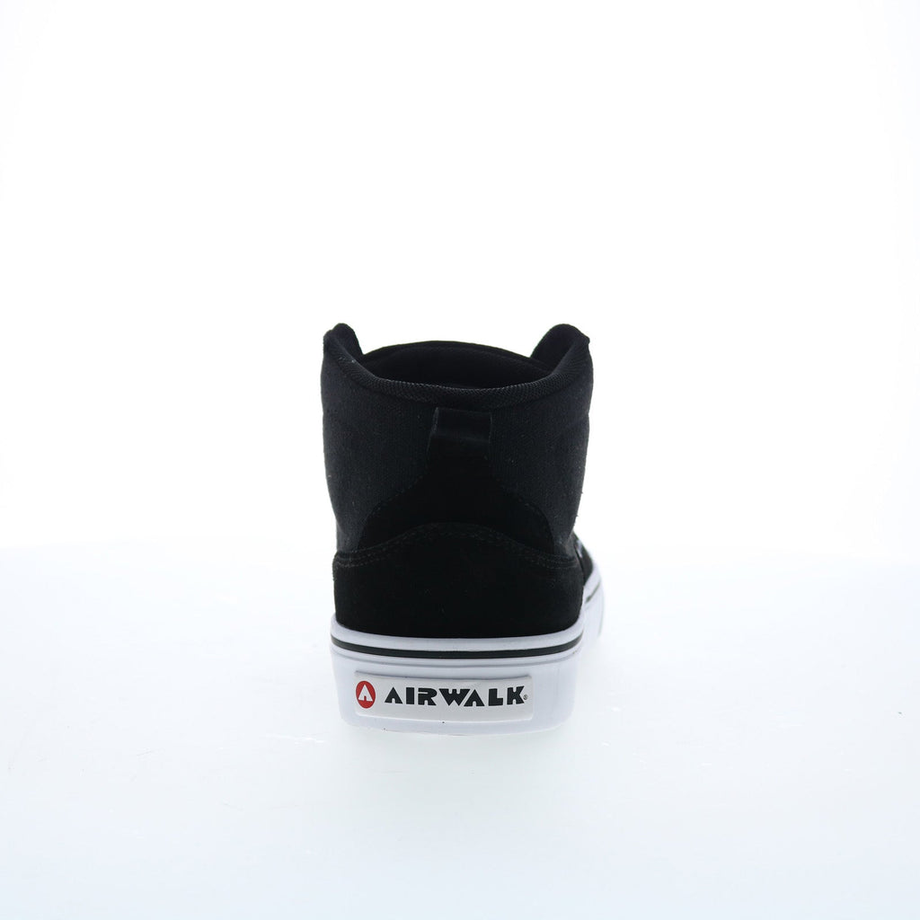 Airwalk Ollie CW06511M Mens Black Suede Skate Inspired Sneakers Shoes