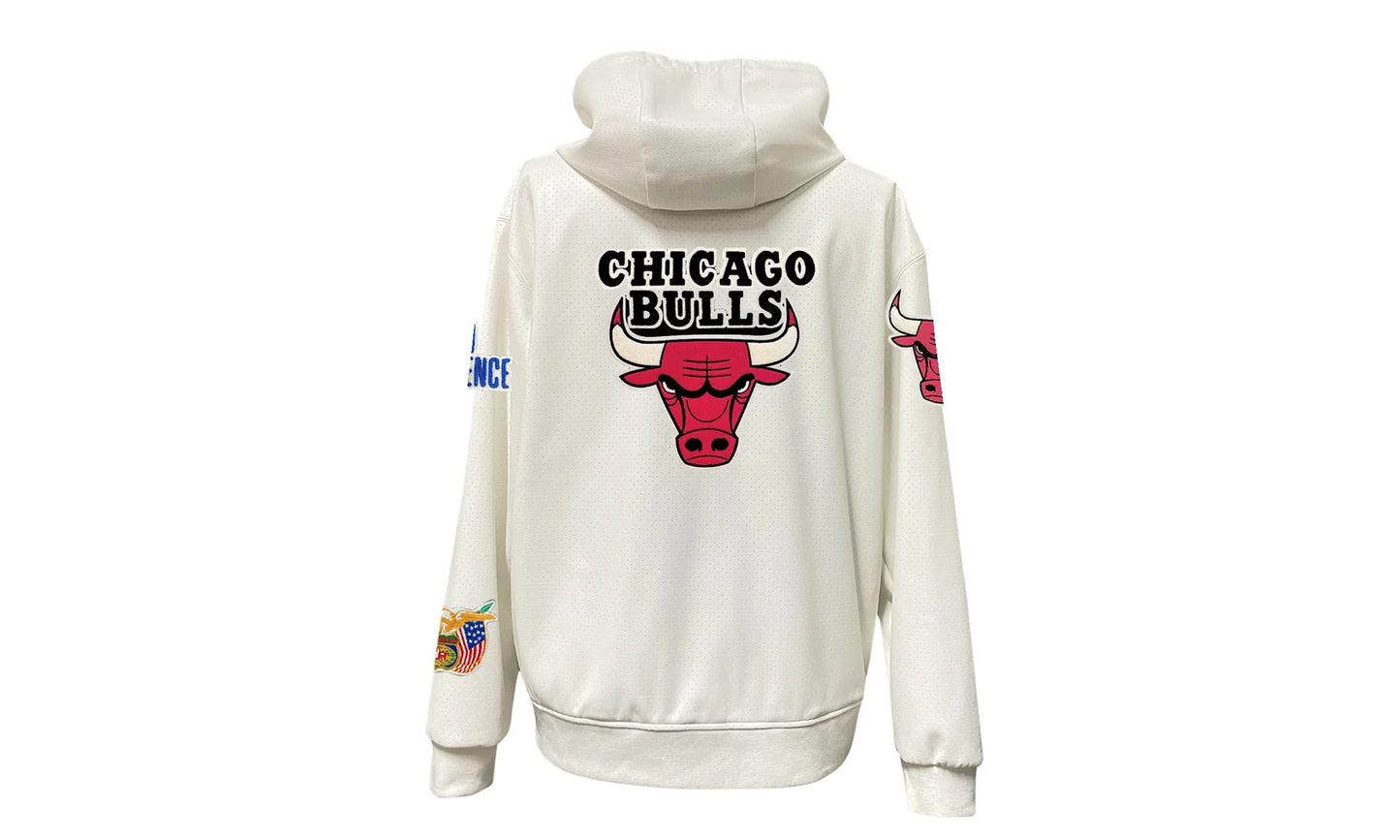 Chicago Bulls Zip-Up Jacket "White" NBA CHI BUL 112