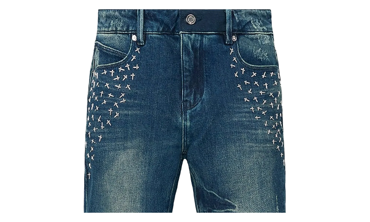 Bryant 5 Pocket Skinny Jeans "Navy Aura" MPVC1000 B1205NAYAR