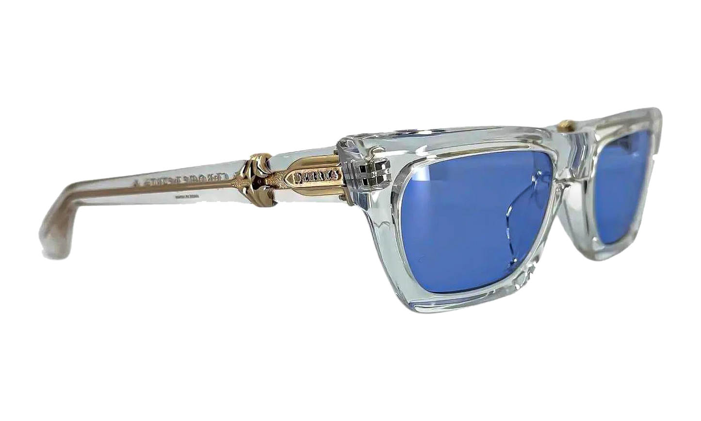 Clitterally Sunglasses "Transparent Gold" CHRM0984
