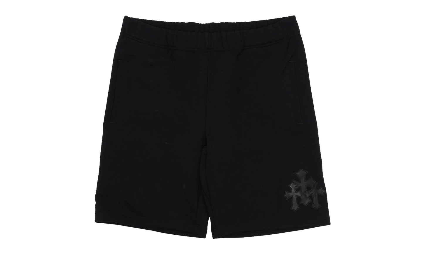 Paper Jam Cross Patch Sweat Shorts "Black" CHRM0897