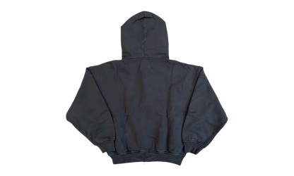 Eagle Pass Zip-Up Hoodie "Vintage Black / White" RHSS26HO08012 BLK