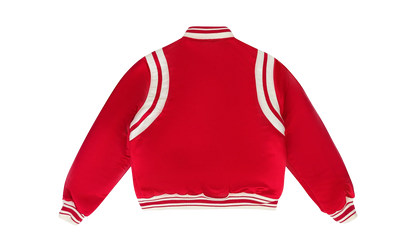 Satin Varsity Jacket "Red" RHPS24JA08613135