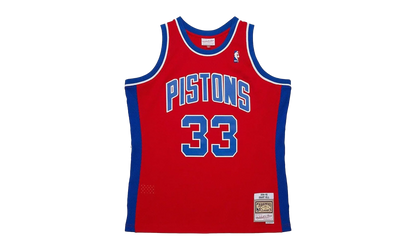 NBA Grant Hill Dark Jersey "1994 Detroit Pistons - Red" JY8722 DPIRED1