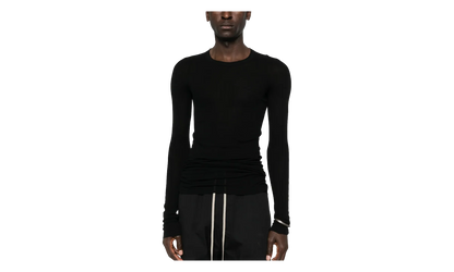 Ribbed Long-Sleeve T-Shirt "Black" RU01F2250 RC 09