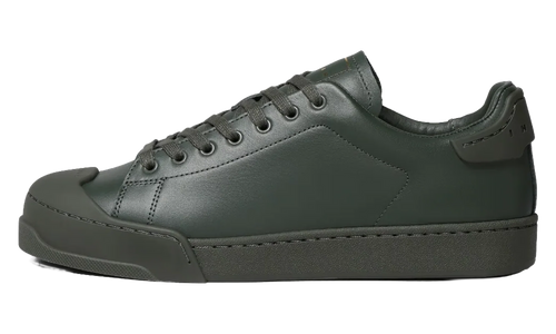 Dada Bumper Low Top Leather Sneakers "Juniper Green" SNZU013401 P5703 00V91