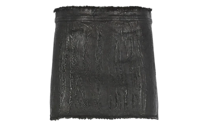 Mini Denim Skirt WMNS "Black" RO02D3337 SBMT 09