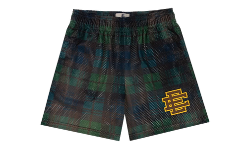 EE BASIC SHORT "SS24 - Mesh-Green/Brown" EE801