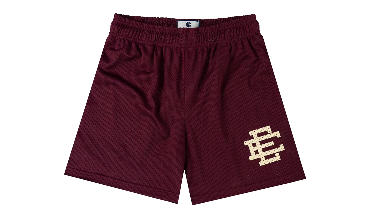 EE Basic Shorts "Maroon / Off White" EE241