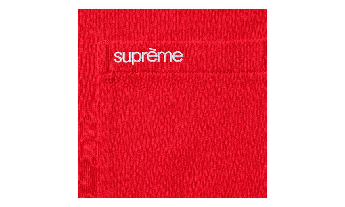 S/S Pocket Tee "SS26 - Red" SU27327