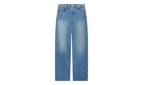WIDE-LEG DENIM TROUSERS "BLUE" RHFW24DP02012 IGO