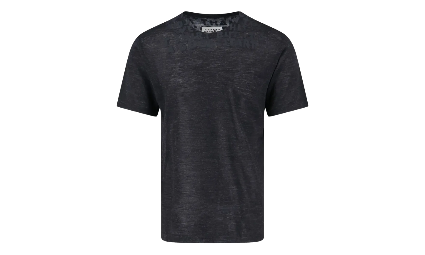 Crew Neck T-Shirt "Off Black" SH2GC0027 M20123 899