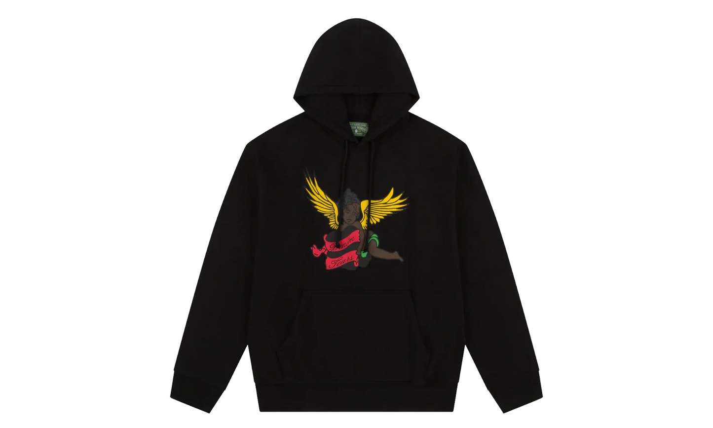 Black Cherub Hoodie "Black" DT399