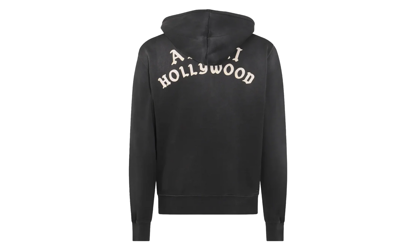 Hollywood Zip Hoodie "BLACK" AMJYHD1132