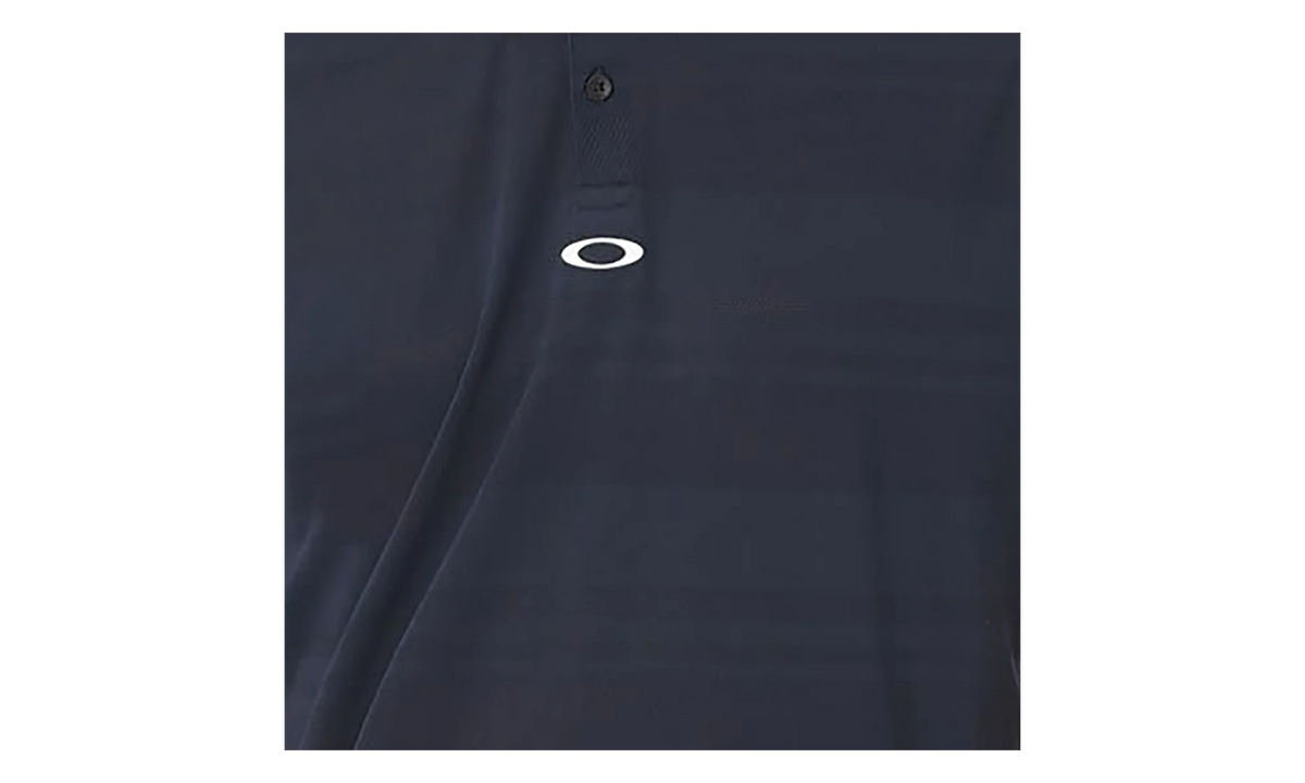 Aero Stripe Jacquard Polo Shirt "Fathom" 434034 6AC