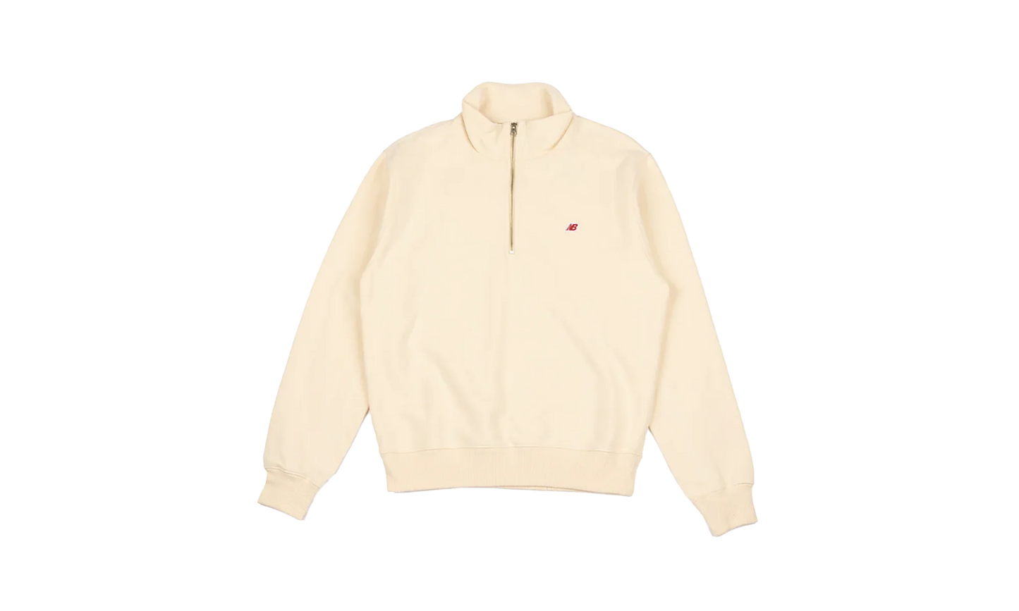 Made in USA Quarter Zip Pullover "White" MT33544MCU