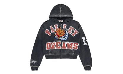 Sunny Zip Up Hoodie "BLACK" VAL43