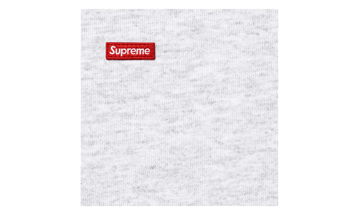 Small Box Zip Up Hooded Sweatshirt "SS26 - Ash Grey" SU27354