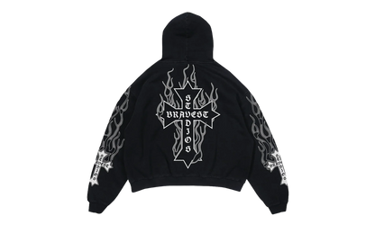 Flames Sweatsuit "Grey" BS111