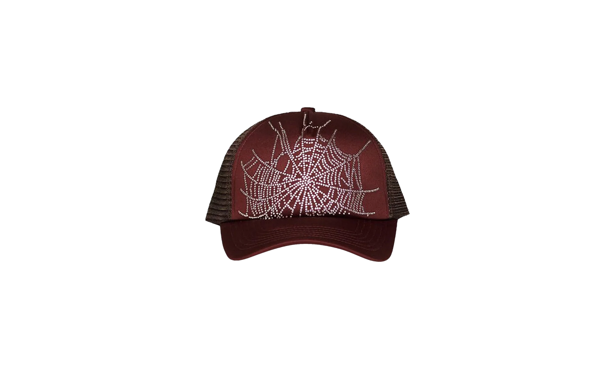 Web Trucker Hat Mens Style "Brown" SP5der63