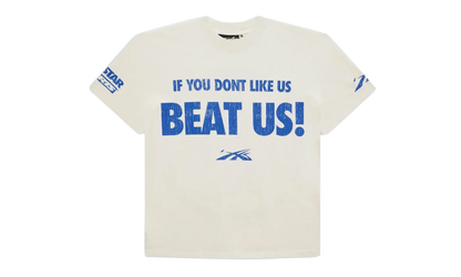 If You Dont Like Us Beat Us Sleeveless T-Shirt "White" HSR188