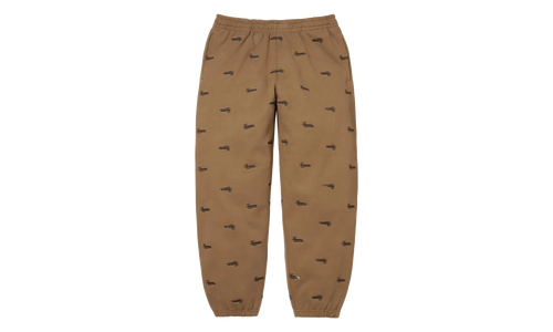 Repeat Script Sweatpants "FW25 - Dark Khaki" SU27082