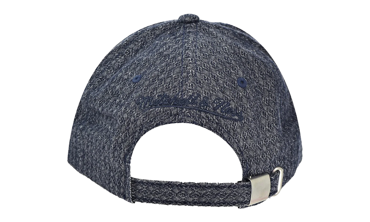 Denim Slouch Strapback Hat "Golden State Warriors - Grey" QA32Z 5WARRI