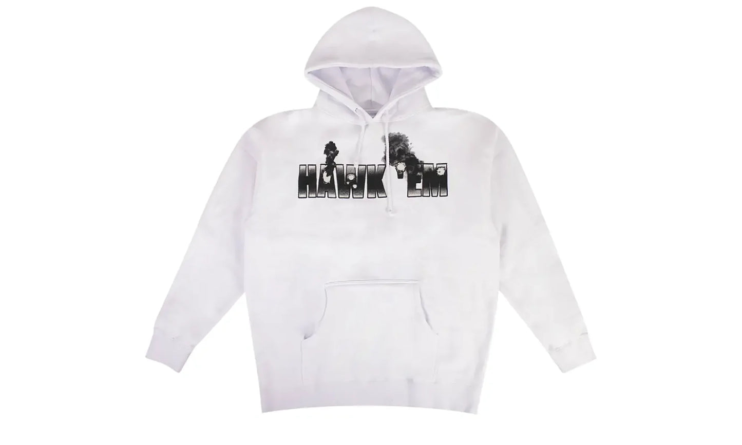 Hawk Em' Hoodie "Pop Smoke - White" NAITG9FS9