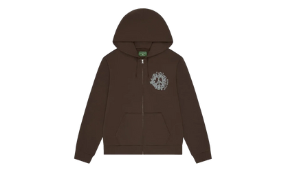 Denim University Zip Hoodie "Brown" DT462